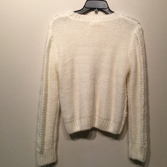 H&M Cream Long Sleeve Sweater NWT - Picture 5 of 9